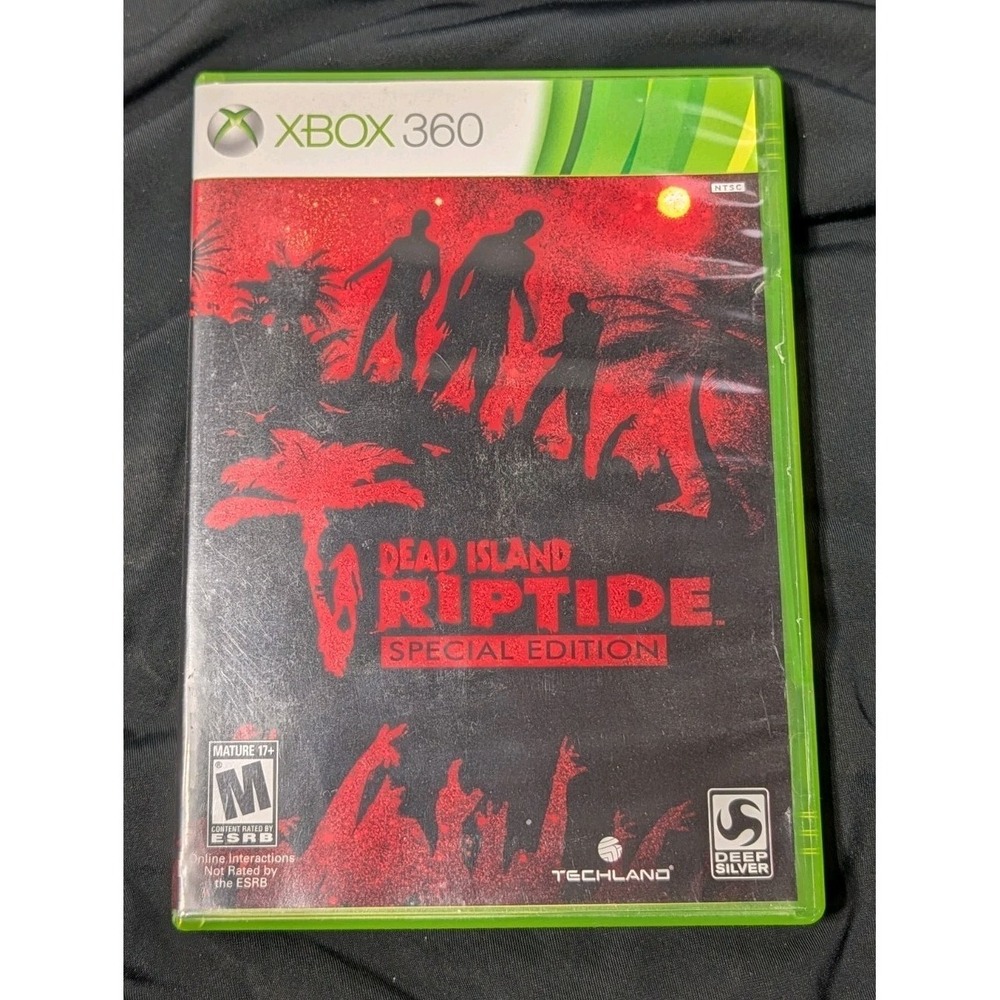 Dead Island Riptide Special Edition Xbox 360 Game Zombie Survival RPG CIB Tested